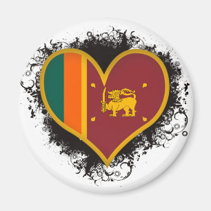 Imán Amor Sri Lanka del vintage I