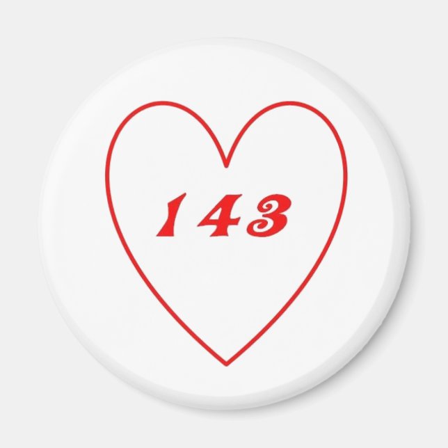 Imán Amor, Te Amo (Frente)