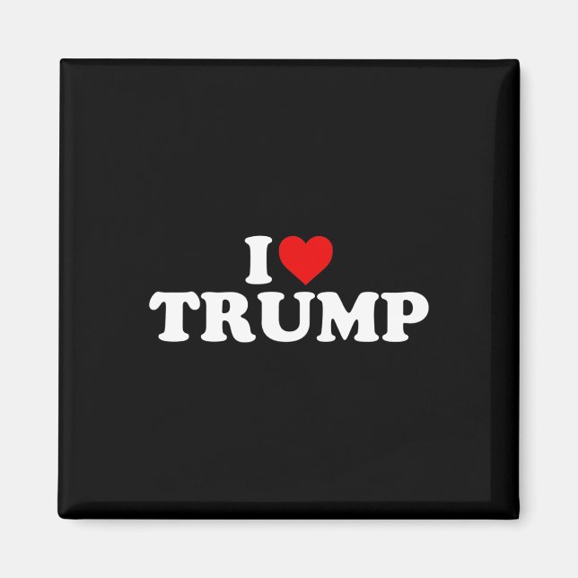 Imán Amor Trump - Corazón (Frente)