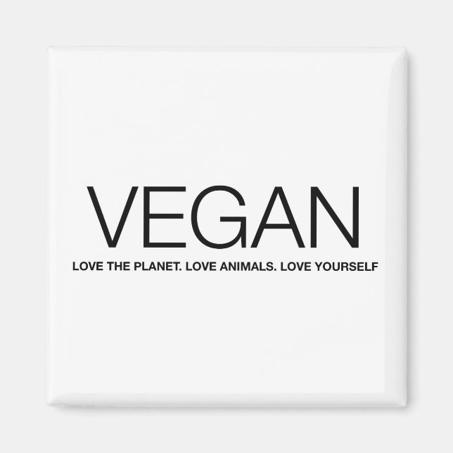 Imán Amor VEGAN (Frente)