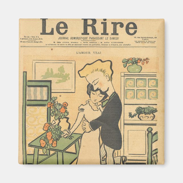 Imán Amor verdadero (Frente)