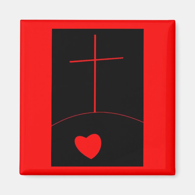 Imán Amor verdadero (Frente)