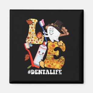 Imán AMOR Vida Dental Turquía Diente Otoño Otoño Caída 