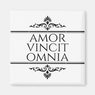 Imán Amor Vincit Omnia - El amor conquista a todos