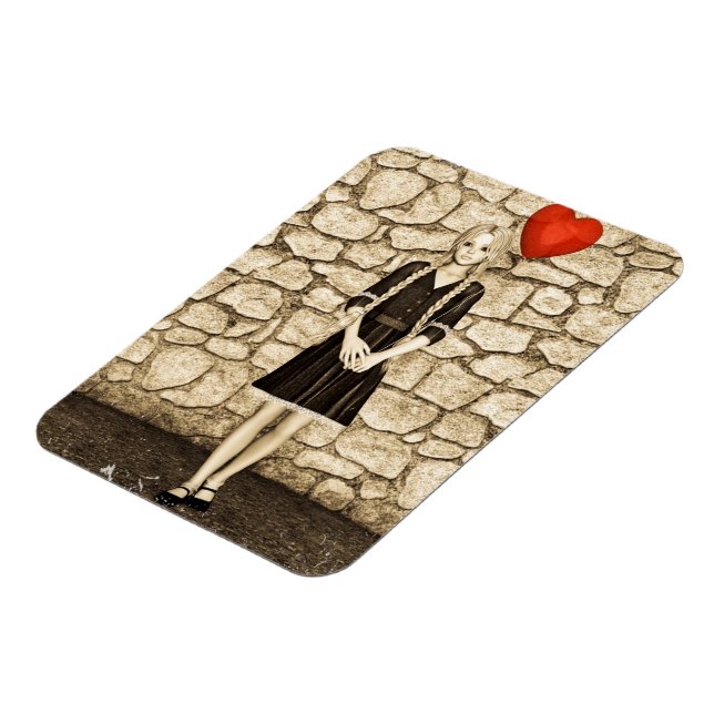 Imán Amor vintage (Lado Izquierdo)