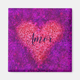 Imán Amor y corazón iman