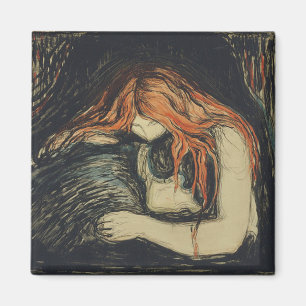 Imán Amor y dolor (El vampiro) (de Edvard Munch)
