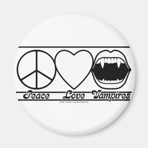 Imán Amor y vampiros de la paz