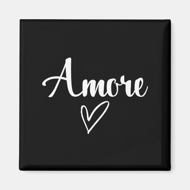 Imán Amore - Italian Love Valentine's Day  (Frente)