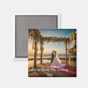 Imán #AmorenFlor:ImánDeNuestroDíaDeBoda