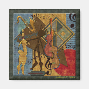 Imán Amos de Scat - serie pinta del jazz. 6