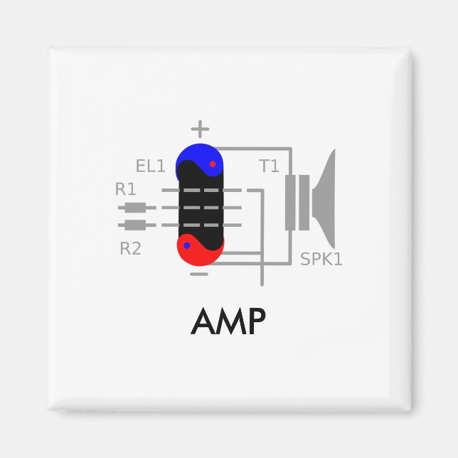 Imán Amp Tube (Frente)