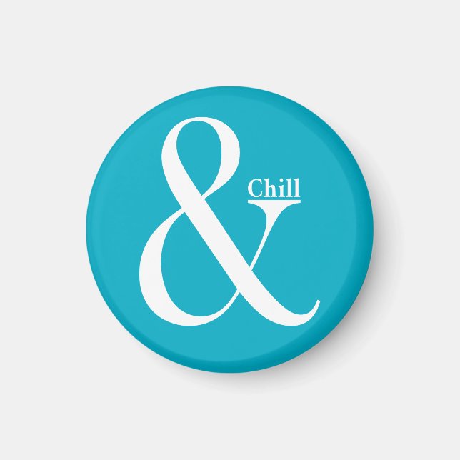 Imán Ampersand Chill (Frente)