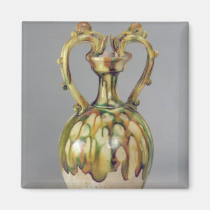 Imán Amphora con las manijas bajo la forma de dragón