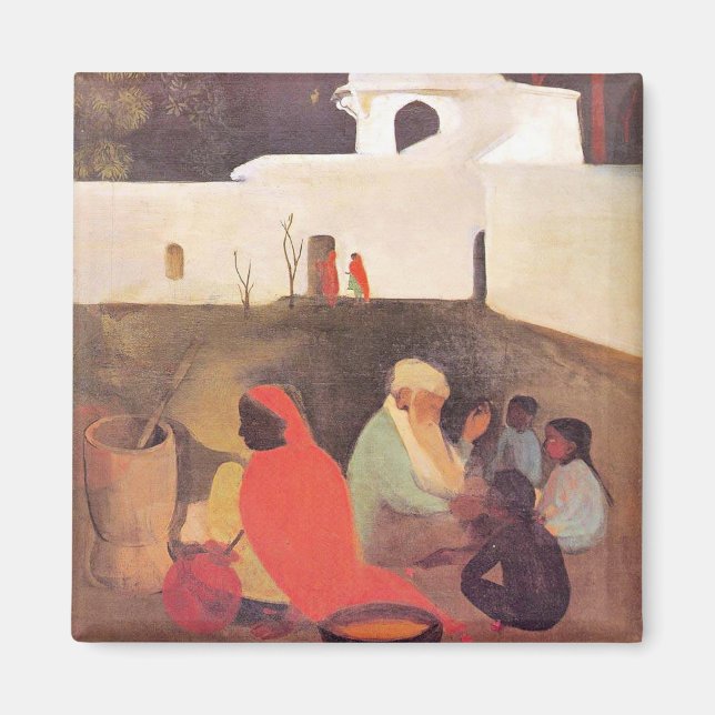 Imán Amrita Sher-Gil - Antiguo narrador de historias, a (Frente)