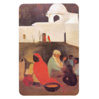 Amrita Sher-Gil - Antiguo Storyteller,
