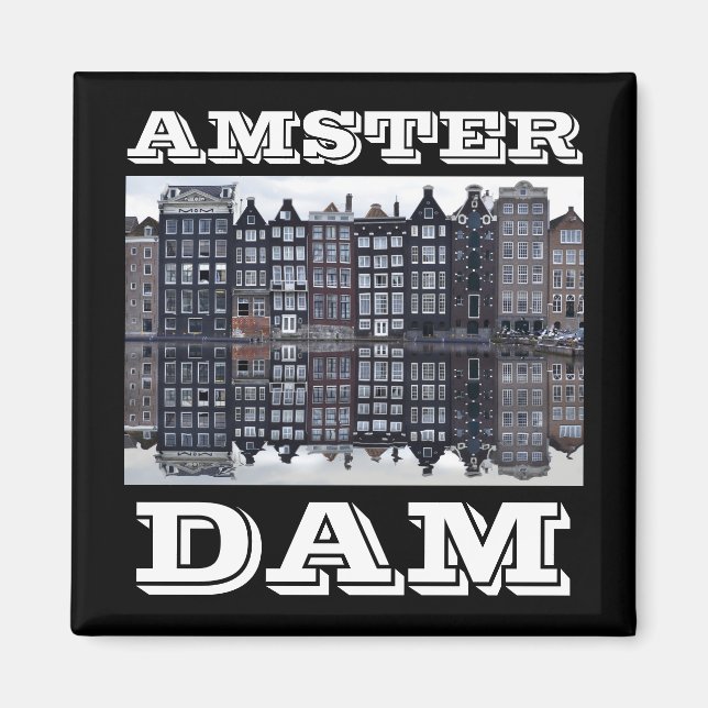 Imán Amster Dam Magnet (Frente)