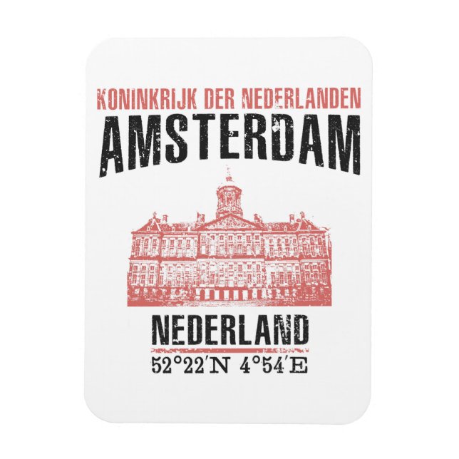 Imán Ámsterdam (Vertical)