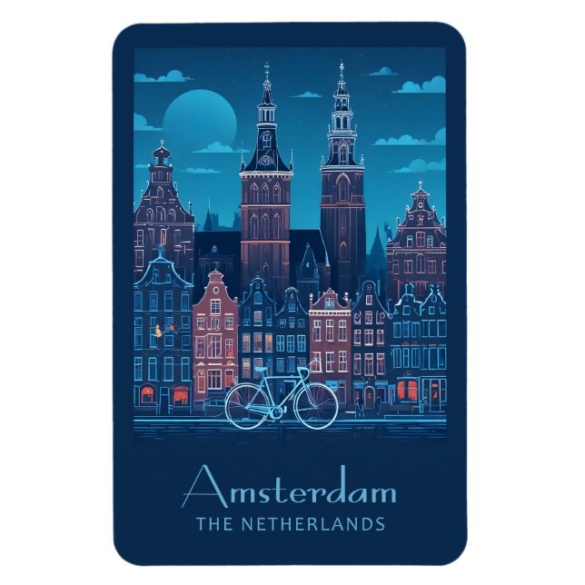 Imán Ámsterdam (Vertical)