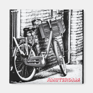 Imán Amsterdam - Bicicleta, Holanda (Fridge Magnet)