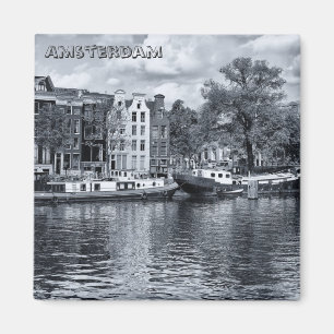 Imán Amsterdam - Caseras, Holanda (Fridge Magnet)