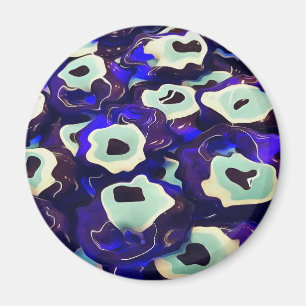 Imán Amulet Bizarre Art en forma de ojo de Boncuk turco