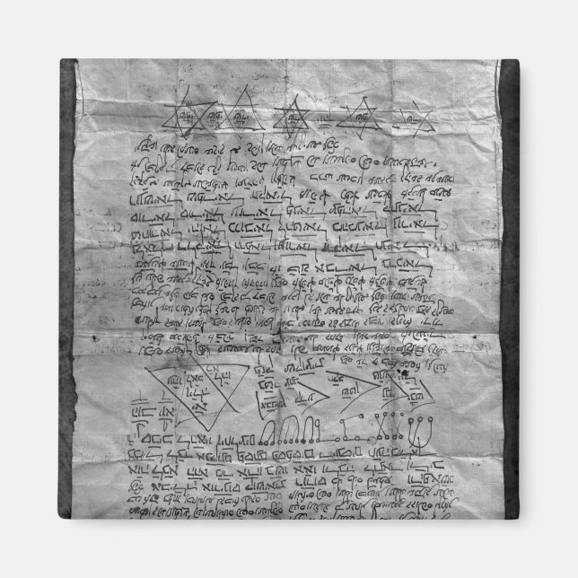 Imán Amulet cabalista (Frente)