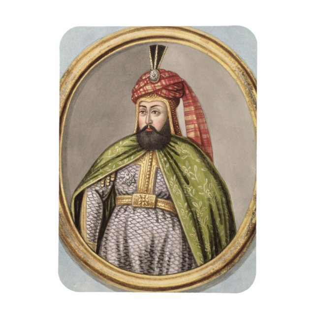 Imán Amurath (Murad) IV (1612-40) Sultán 1623-40, de (Vertical)