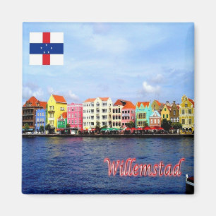 Imán AN - Antillas Neerlandesas - Willemstad Panorama
