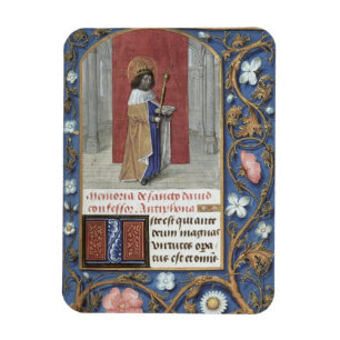 Imán Añada al ms 54782 f.40 St David, del Hastings Hou