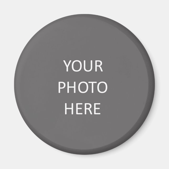 Imán Añadir el logotipo de imagen fotográfica (Frente)