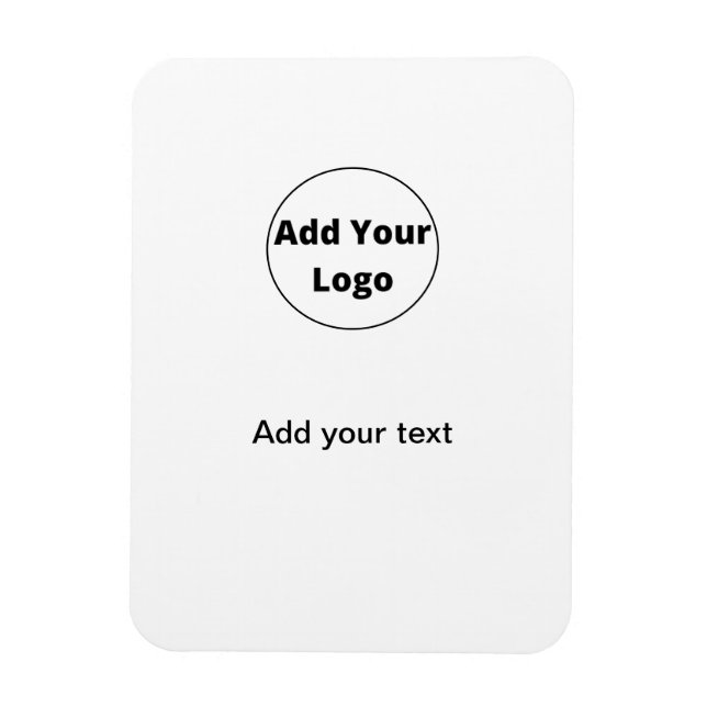 Imán añadir el texto simple personalizado mínimo añadir (Vertical)