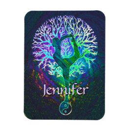 Imán Añadir nombre | Árbol de yoga