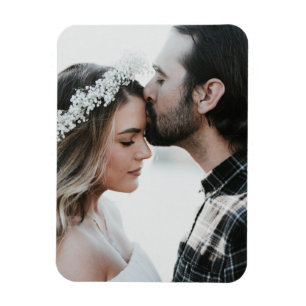 Imán Añadir su propia foto Personalizado de doble cara