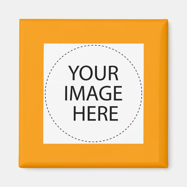 Imán Añadir Su Propia Imagen O Texto (Frente)