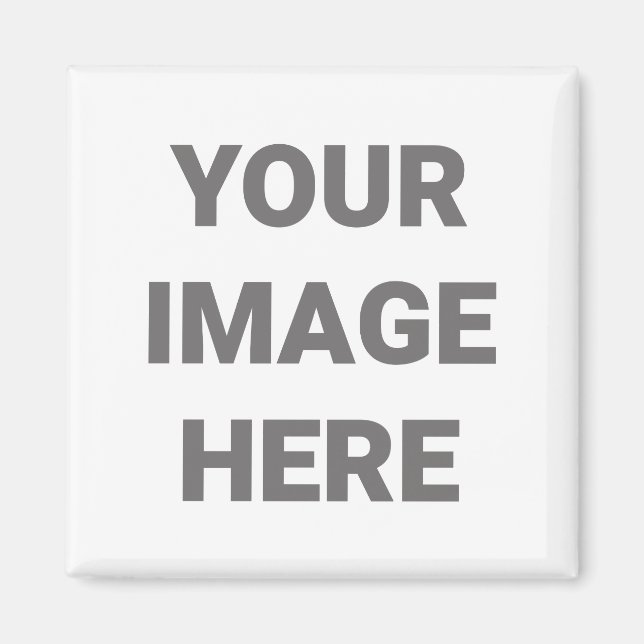 Imán Añadir su propio diseño fotográfico a su propio im (Frente)