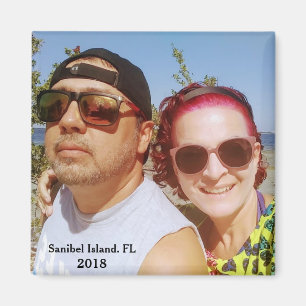 Imán Añadir tu pareja de destinos de viajes de imágenes