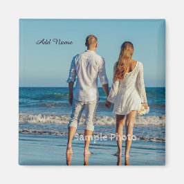 Imán Añadir una foto personalizada