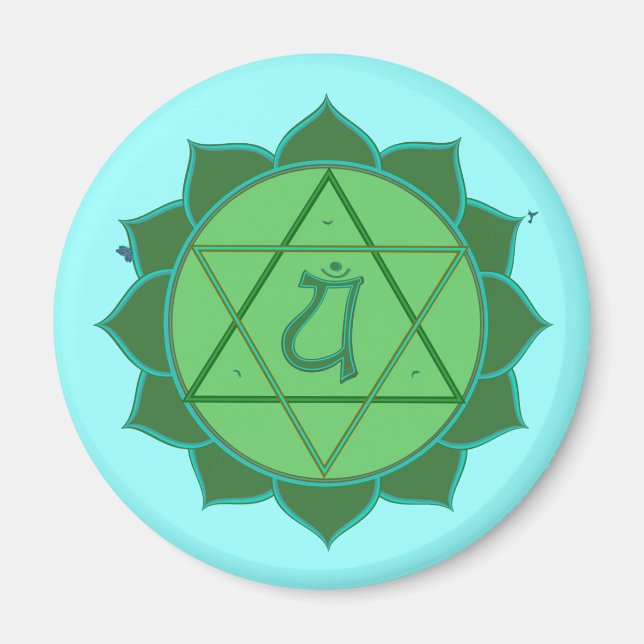 Imán Anahata Chakra Magnet (Frente)