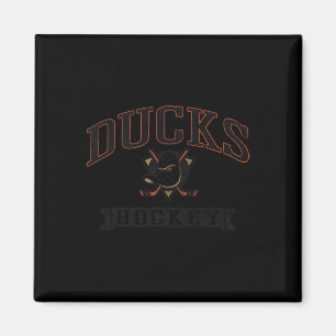 Imán Anaheim Ducks Hockey Vintage Blanco Oficial Nhl 