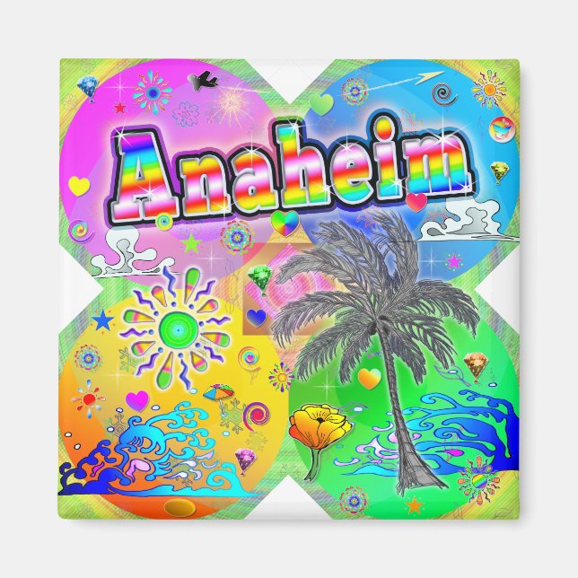 Imán Anaheim Quadro Seasons Magnet (Frente)