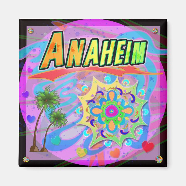 Imán Anaheim True Progress Magnet (Frente)