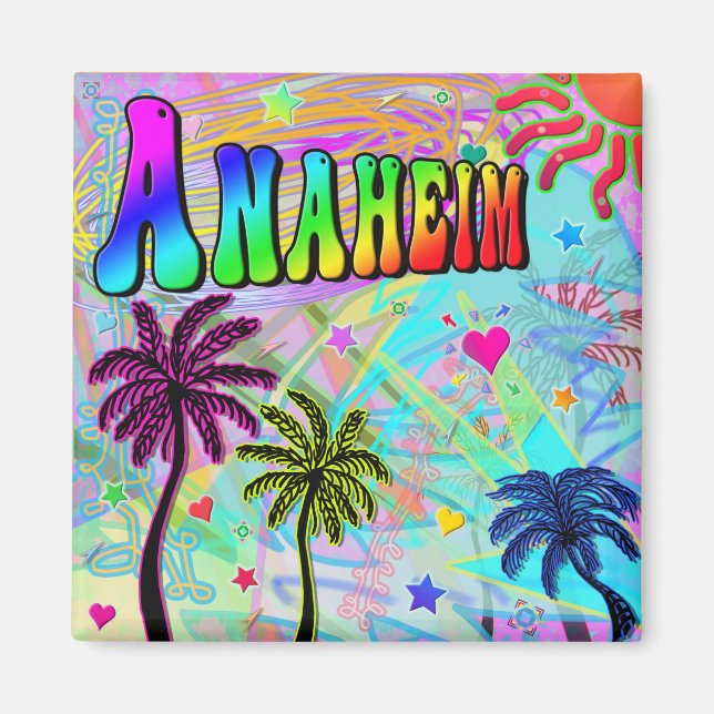Imán Anaheim Vivid Romance Magnet (Frente)