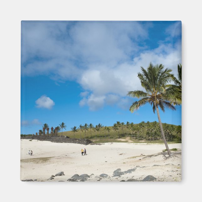 Imán Anakena, Rapa Nui, Isla de Pascua, Chile (Frente)
