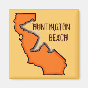Imán anaranjado del estado de Huntington Beach