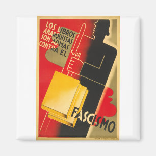 Imán Anarquista de la guerra civil española/poster rar