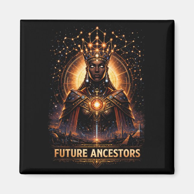 Imán Ancestros Futuros (Frente)