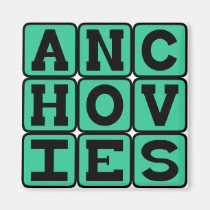 Imán Anchoas, ingrediente para pizza