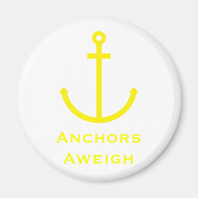 Imán Anchors Aweigh (Frente)