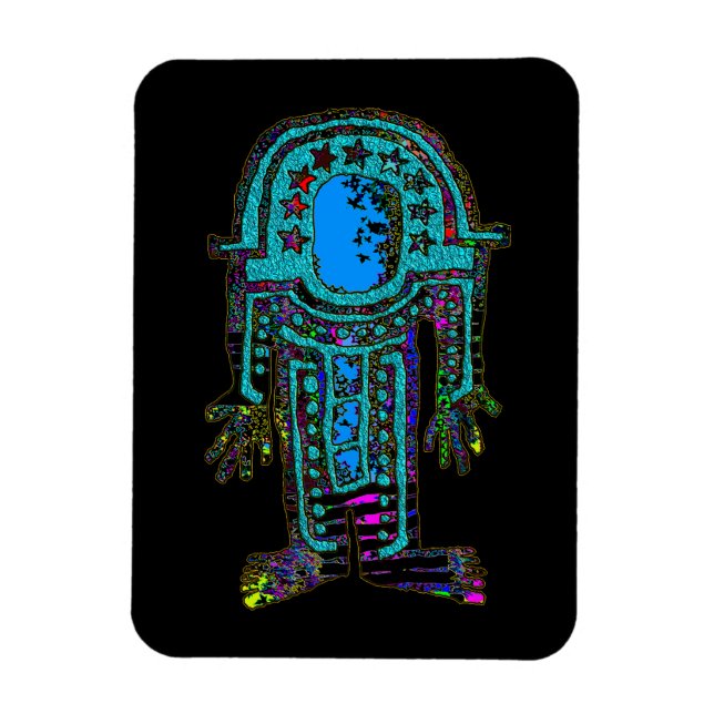 Imán Anciano Astronauta (Vertical)